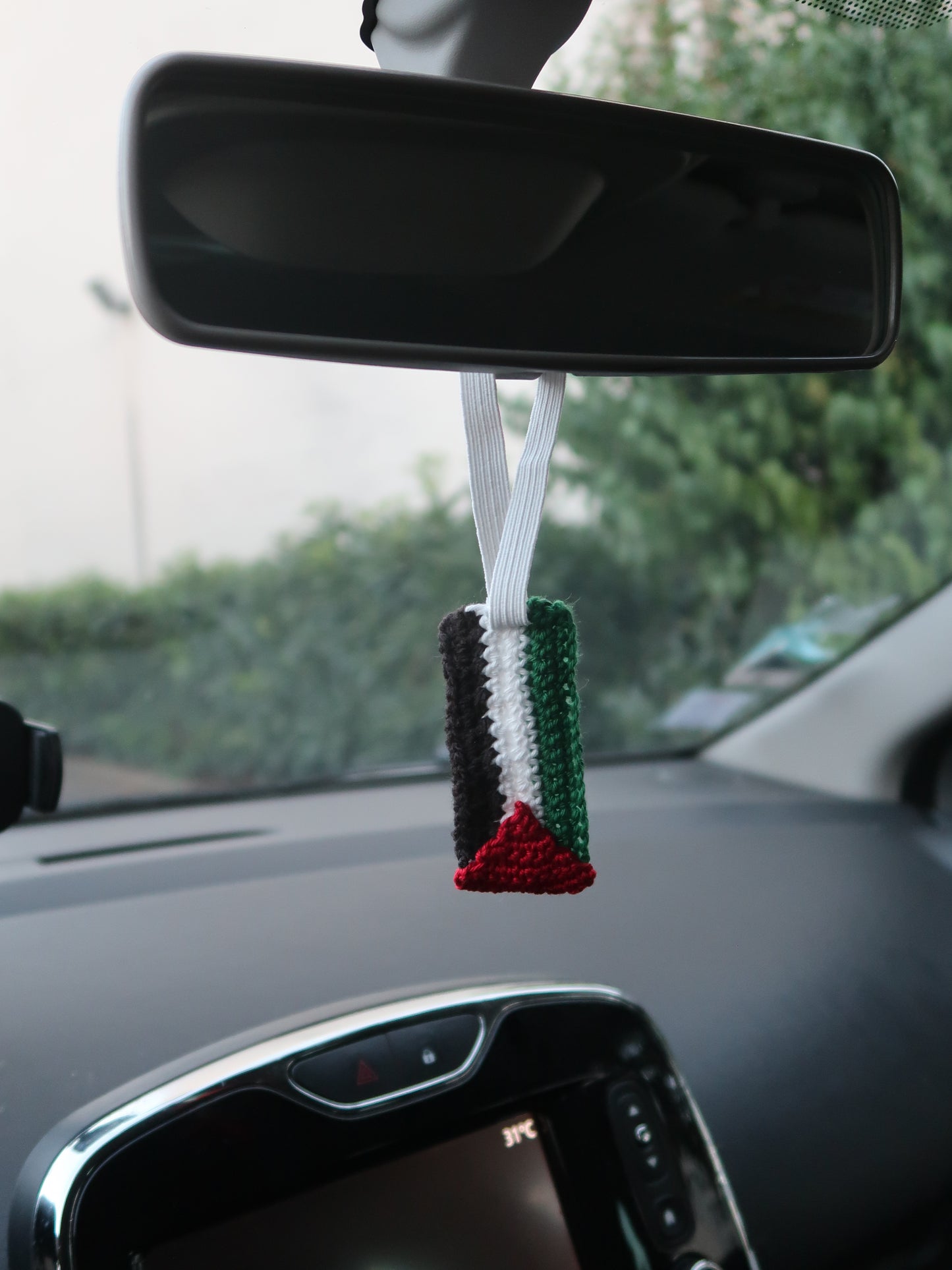 Porte-clé drapeau palestinien