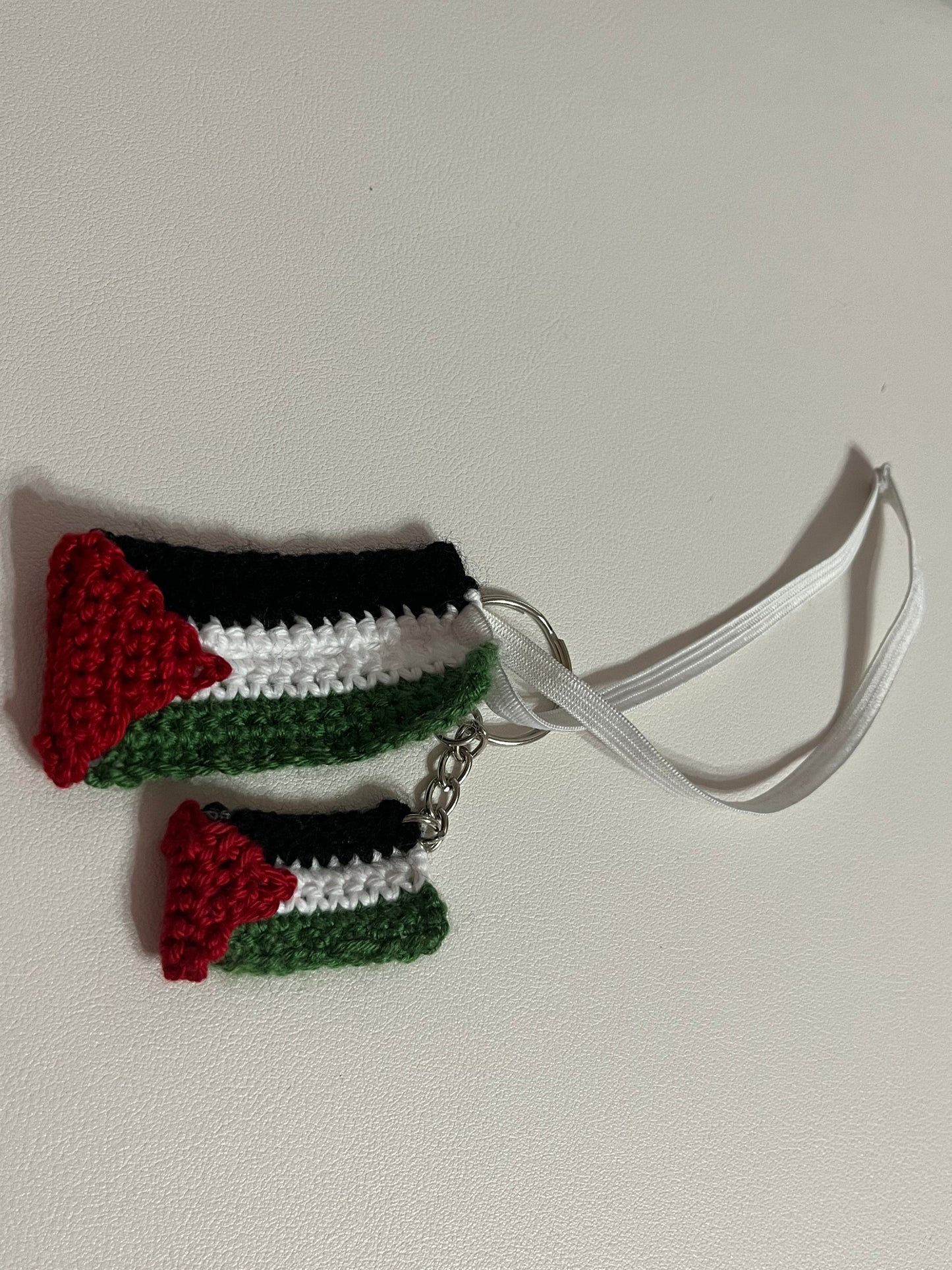 Porte-clé drapeau palestinien